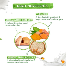 MAMAEARTH UBTAN SOAP, 125gm  (Value Pack of 4) - 125 g X 4 