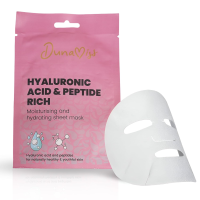 DunaMiss Hyaluronic Acid Peptide Sheet Mask – Deep Hydration Face Mask