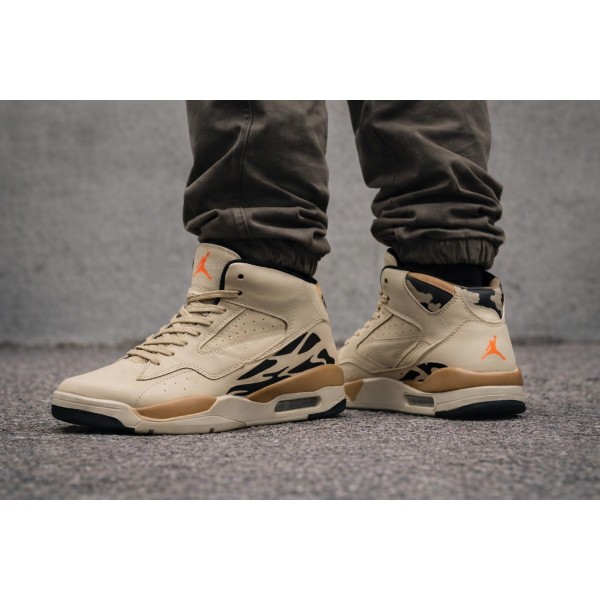 Premium High-Top Athletic Sneaker - Cream/Beige