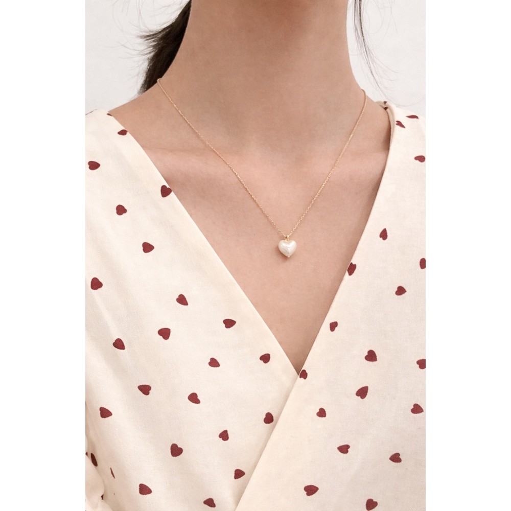 Pearl Heart Neck chain