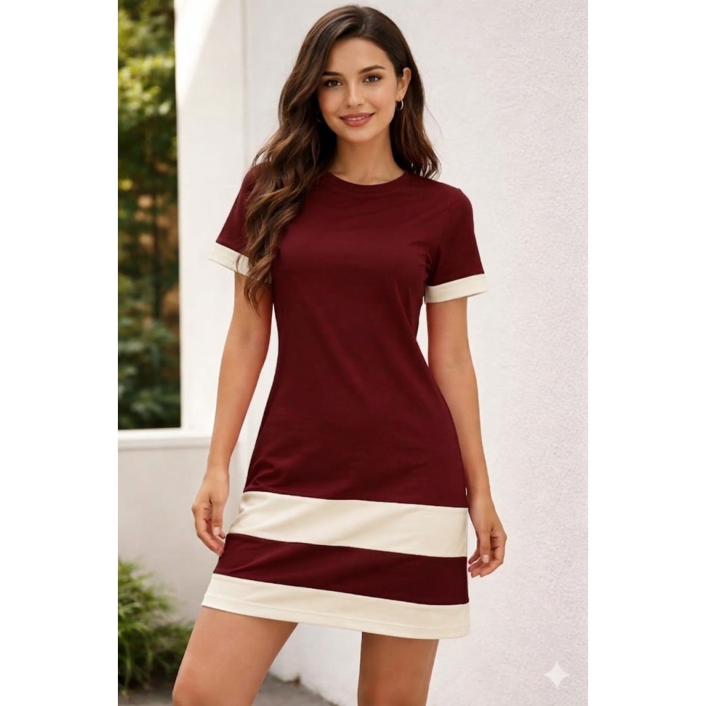 Women Casual T-Shirt Dress