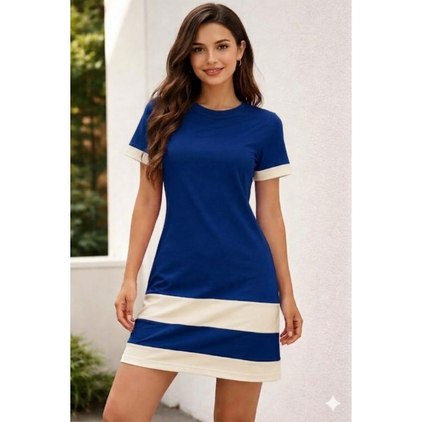 Women Casual T-Shirt Dress 