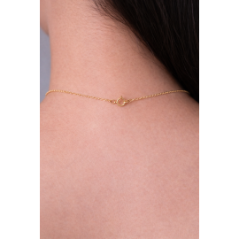 Star Charm Necklace – 14K Gold Finish