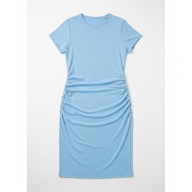 Women's Bodycon T-Shirt Midi Dress