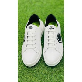 Men’s Premium White Casual Sneakers