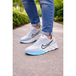 Men’s Lightweight Running & Walking Shoes – Grey Blue