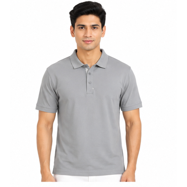 Aeropiq Polo Tees - Charcoal t shirt