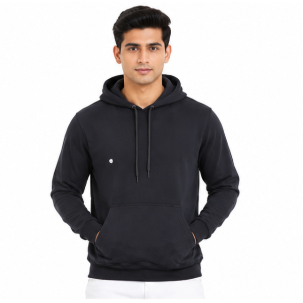 URBAN HOOD Black Without Zip 
