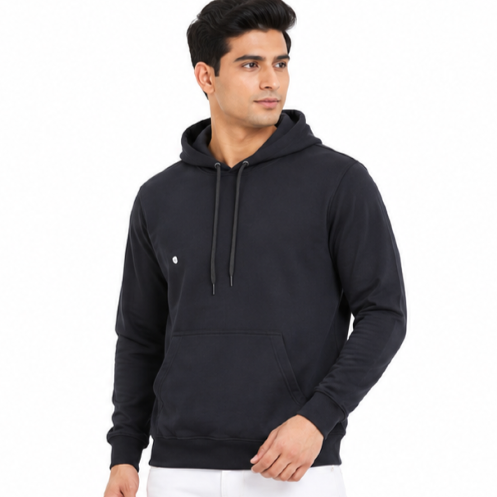 URBAN HOOD Black Without Zip 