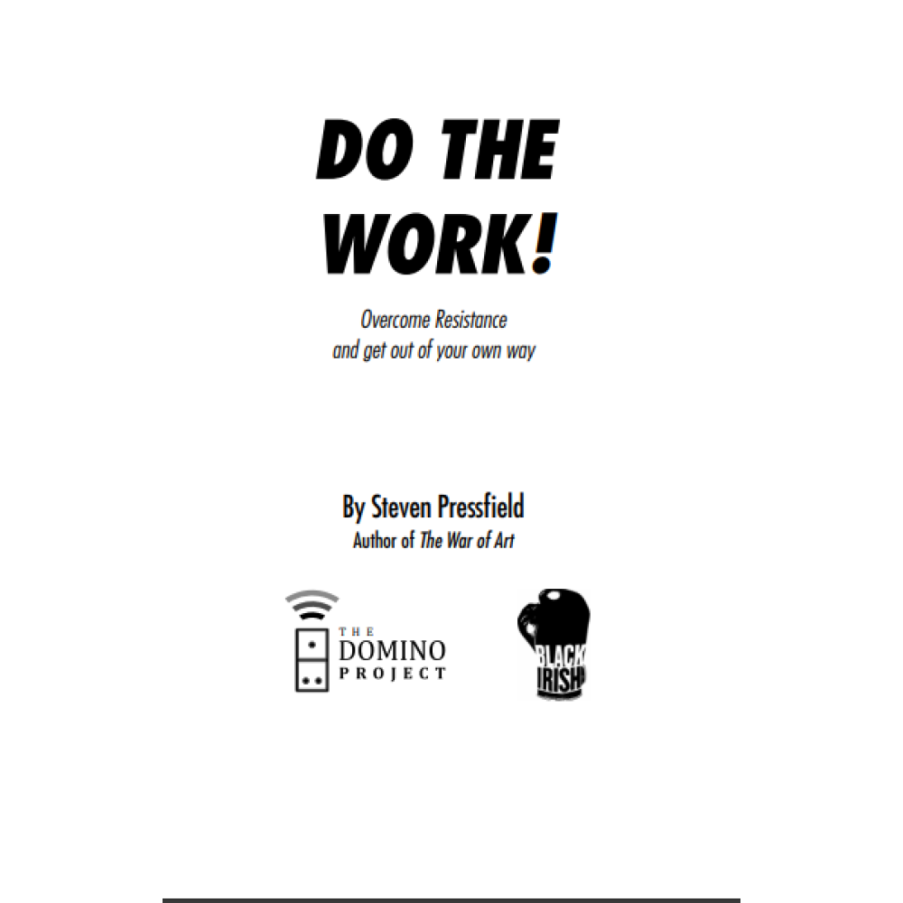 Do the Work by Steven Pressfield ( PDFDrive )