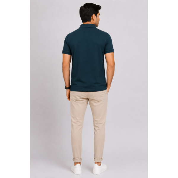 Aeropiq Polo Tees - Bottle Green t shirt