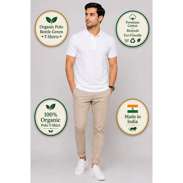 Aeropiq Polo Tees - White - t shirt