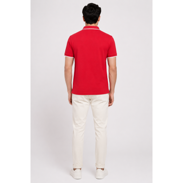 Ecoblend Polo Tees - Red t shirt
