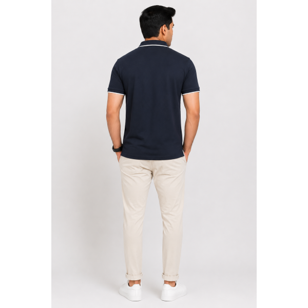 Ecoblend Polo Tees - Black t shirt
