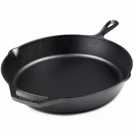 Ess Bee Black 3.4kg Cast Iron Skillet, For Home, Round