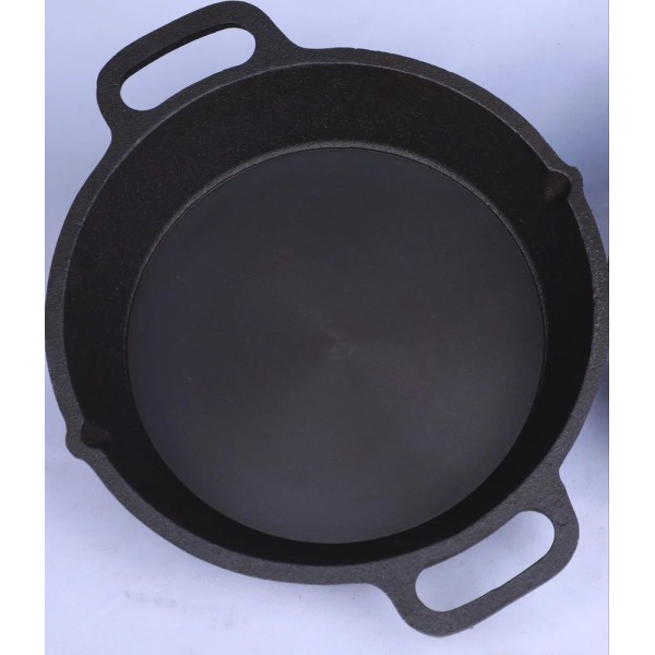 Ess Bee Black 3.4kg Cast Iron Skillet, For Home, Round