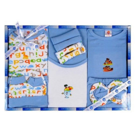 0-6 Months Cotton 13 Pieces Mini Berry Baby Suits Gift Set