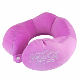 FENZI Multicolor Travel Neck Pillow, Shape: U SHAPE, Size: Standard