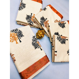 Traditional  kerala Full work saree