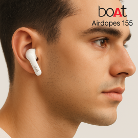White Boat Airdopes 155 Earbuds