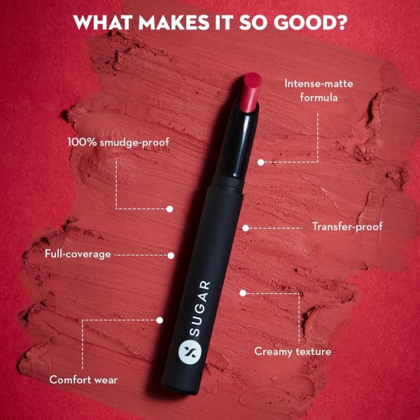 Sugar Matte Attack Transproof Lipstick (03 The Grand berries 699)