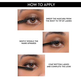 Sugar Blacklash Volumizing Mascara (01 Black UP 6.5GM 499), 10 ml