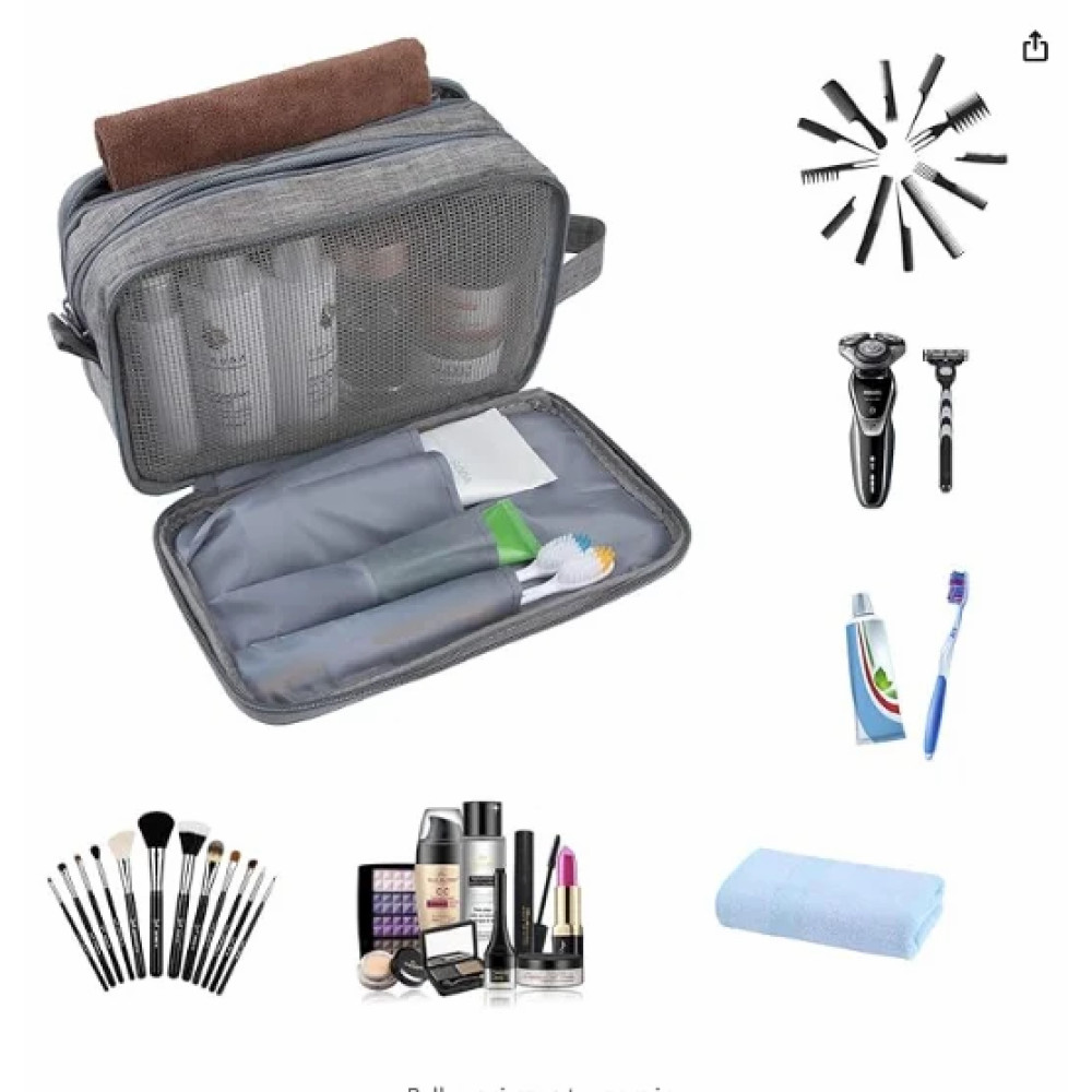 Toiletry Bag for Men,Travel Toiletry Bag,Travel Bag,Wash Bag for Toiletries Shaving Bag