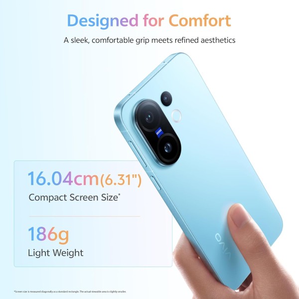 VIVO X200 FE 5G (Luxe Grey, 16GB RAM, 512GB Storage)