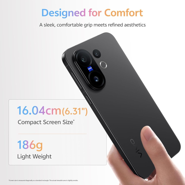 VIVO X200 FE 5G (Luxe Grey, 12GB RAM, 256GB Storage)
