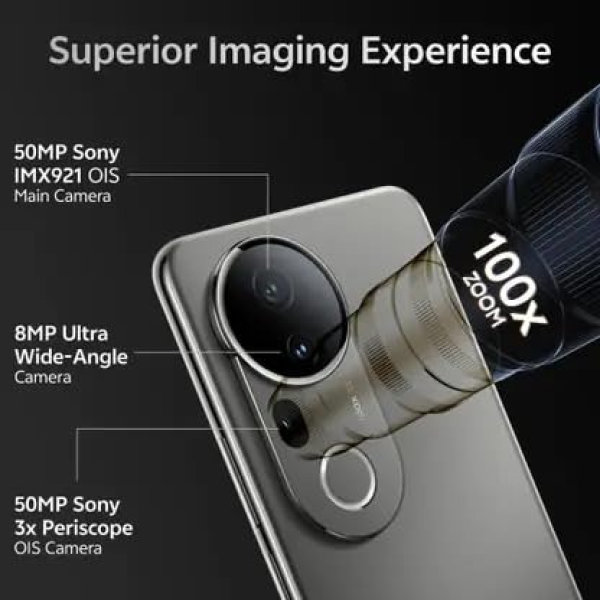 VIVO T4 Ultra 5G (Meteor Grey, 256 GB) (12 GB RAM)