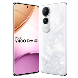Vivo Y400 Pro 5G (Freestyle White, 8GB RAM, 128GB Storage)