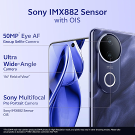 Vivo V50e 5G (Sapphire Blue, 8GB RAM, 128GB Storage)