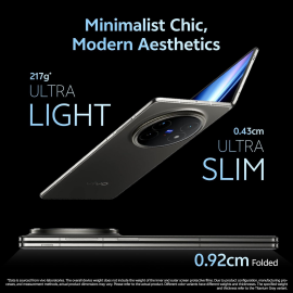 VIVO X Fold5 (Titanium Gray, 16GB RAM, 512GB Storage)