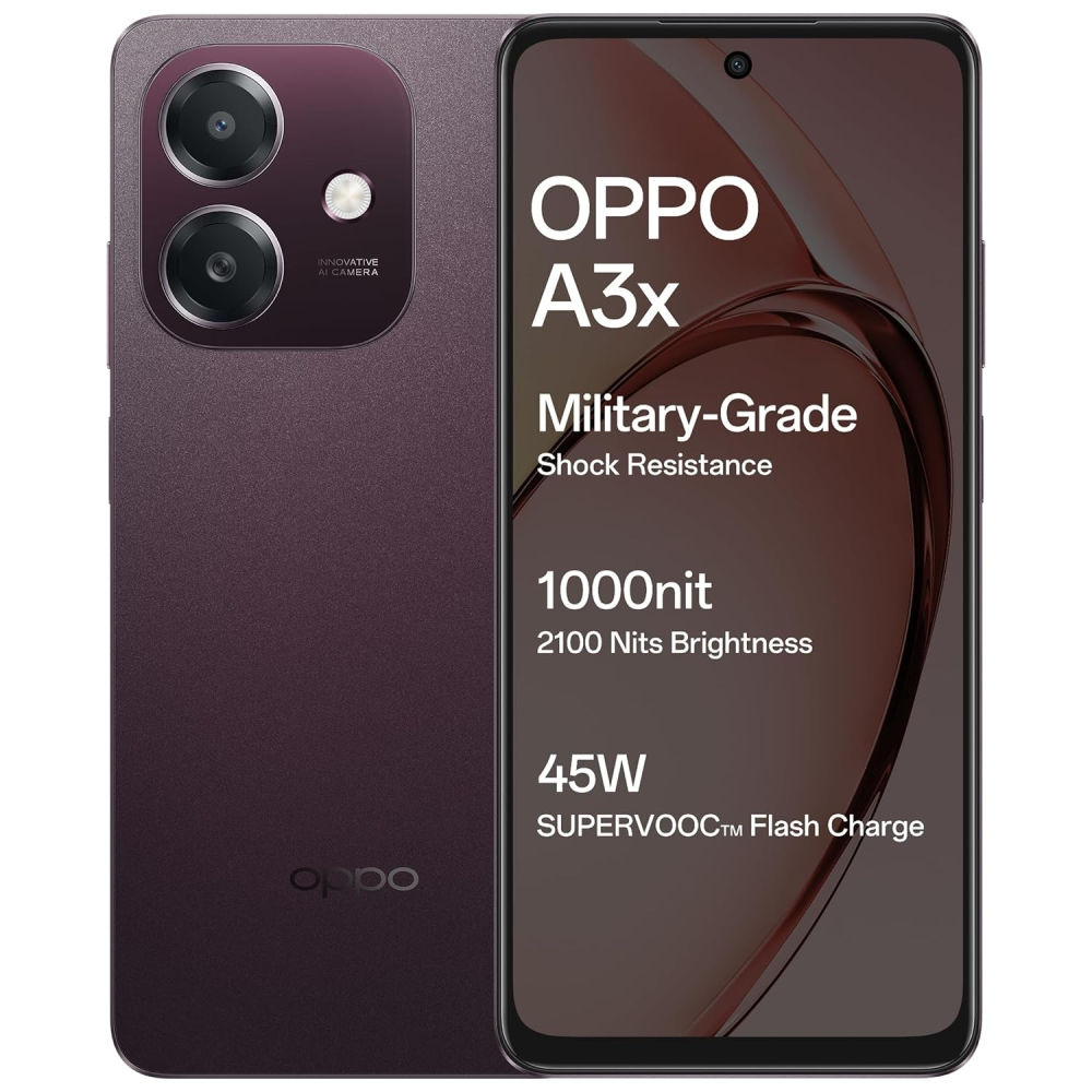 Oppo A3X 4G Nebula Red Smart Phone 