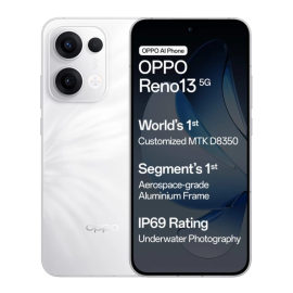 Oppo Reno13 5G Ivory White Smart Phone(8 GB RAM, 128 GB Storage)