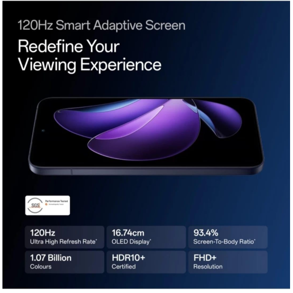 Oppo Reno13 5G Ivory White Smart Phone(8 GB RAM, 128 GB Storage)