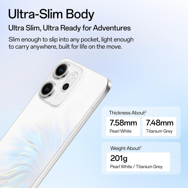 Oppo RENO 14 PRO (Titanium Grey, 12GB RAM, 256GB Storage)