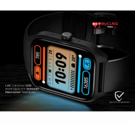 Nervfit Vibe Smartwatch with 1.85 LED Display Bluetooth Calling (Orchid Pink)