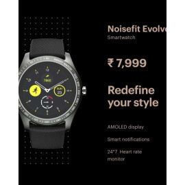 Black Noise Smart Watch,Noisefit Endure And Fusion, For Personal Use