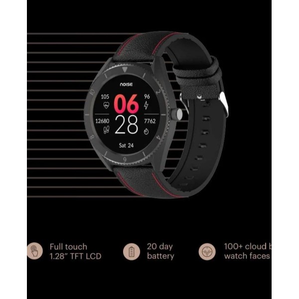 Black Noise Smart Watch,Noisefit Endure And Fusion, For Personal Use