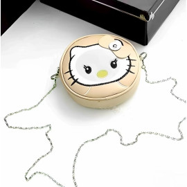 Pu Leather Fancy Printed Sling bag