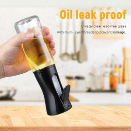 Oil Sprayer and Oil Dispenser Bottle for Kitchen, Glass Oil Bottle