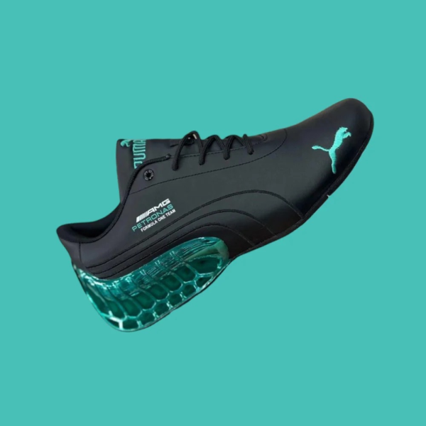 Leather Striped Puma shoe for men