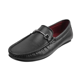 Mochi Men's Faux Leather Stylish Fashionable Loafer Shoes