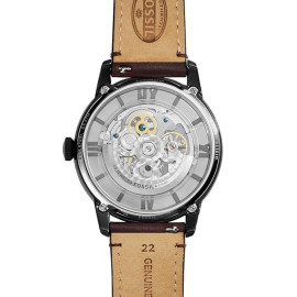 Fossil Analog Brown Dial Men's Leather Band Watch - ME3098