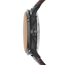 Fossil Analog Brown Dial Men's Leather Band Watch - ME3098