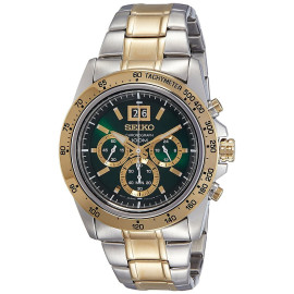 Seiko Analog Green Dial Men's Watch, Model: SPC230P1