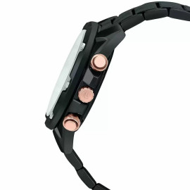 Casio Edifice Men's Black Chronograph Stainless Steel Watch, Model Name/Number: EFR-556DC-1AV-(EX493)