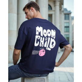  Typographic Back Print Short Sleeve Tshirt