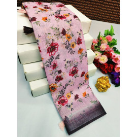 Special premium linen cotton sarees